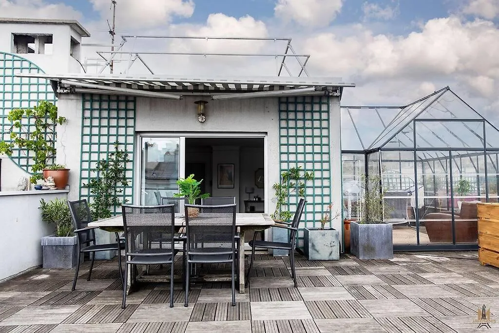 Magnificient Terrace 6 Pers Flat Apartment Paris